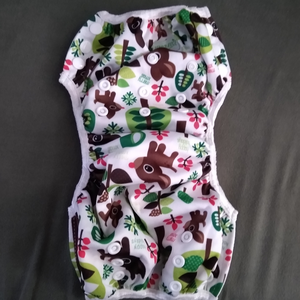 Reusable swim diaper